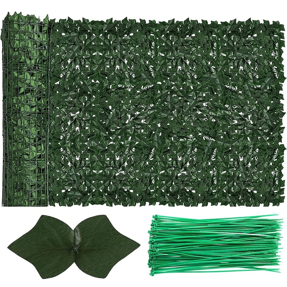 Green Leaf Privacy Screen by [Brand]
